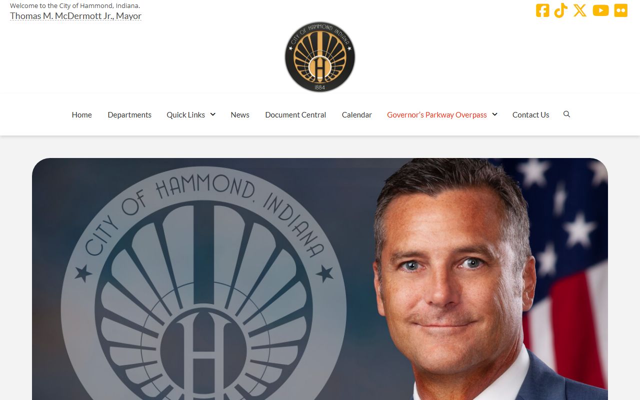 Hammond, Indiana - Lake County Clerk satellite office for marriage records