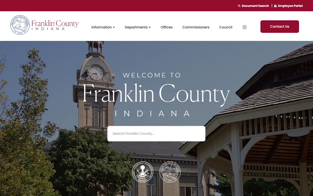Franklin County clerk office for Franklin County marriage records